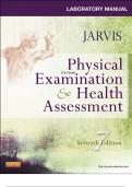 Laboratory manual &lbrack;to accompany&rsqb; Physical examination & - Jarvis&comma; Carolyn - 7th Edition&comma; 2016 -ELSEVIER