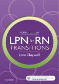 LPN to RN Transitions - Lora Claywell - Paperback, 2017 - Mosby - 9780323401517