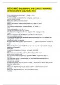 BECC MOD 3 QUESTIONS AND CORRECT ANSWERS&comma; WITH COMPLETE SOLUTION&comma; 2024&period;
