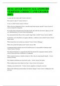 REAL ASVAB TEST&excl;&excl;&excl; ALL ANSWERS VERIFIED CORRECT AND GRADED 100&percnt;