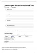 PSYC 140 Developmental Psychology Module 6 Exam 2024 - Portage Learning
