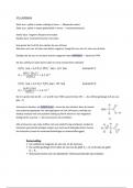Scheikunde samenvatting VWO 6 Chemie Overal: H17 buffers en enzymen