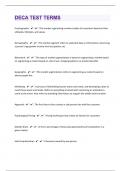 DECA 553 Test Terms Final Questions With Correct Answers| download to pass|2024|60 Pages