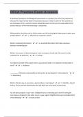 DECA |100 Practice Exam Questions And Answers|13 Pages