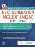 TEXT BOOK ON Strategies for Student Success To the NEXT GENERATION NCLEX(NGN) Test ITEMS-2023 by Linda A.Silvestri and Angela E. Silvestri(2023), NEWEST VERSION AND COMPLETE