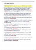 TNCC 9th edi&period; Test Prep Question answered 50&sol;50 Correctly Graded A&plus;