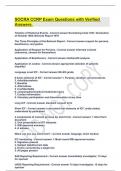 SOCRA CCRP Exam Questions with Verified Answers&period;