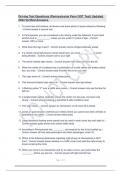 Driving Test Questions &lpar;Pennsylvania Penn DOT Test&rpar; Updated 2024 Verified Answers