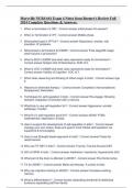 Maryville NURS 661 Exam 4 Notes from Bremer's Review Fall 2024 Complete Questions & Answers&period;