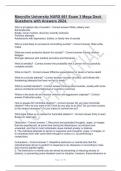 Maryville University NURS 661 Exam 3 Mega Deck Questions with Answers 2024&period;&period;