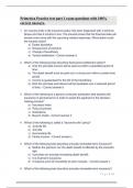 Primerica Practice test part 1 exam questions with 100&percnt; correct answers&period;