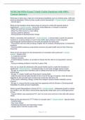 NURS 346 PEDs Exam 2 Study Guide Questions with 100&percnt; Correct Answers