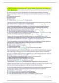 Child Health Nursing Exam 3 study guide Questions & Answers with Rationale&period;
