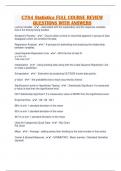 C784 Statistics FULL COURSE REVIEW QUESTIONS WITH ANSWERS C784 Statistics FULL COURSE REVIEW QUESTIONS WITH ANSWERS 