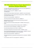 787 KSV 2024 Review Exam Questions & Answers &lpar;Expert Rated A&plus;&rpar;