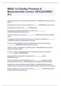 MSSC 4&period;0 Quality Practices & Measurements Correct 100&percnt;&lpar;SCORED A&plus;&rpar;