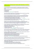 Child Health Nursing Exam 3 study guide Questions & Answers with Rationale&period;