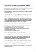 UST ABSN Pathopharmacology 1 Test 2024&sol;2025 Questions & Answers &lpar; A  Graded 100&percnt; Verified&rpar;&period;ALL BUNDLED HERE&excl;&excl;&excl;&rpar;