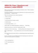 ABSA Exam Bundle 
