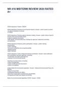 NR 416 MIDTERM REVIEW 2024 RATED A&plus;
