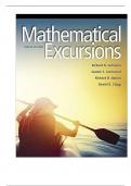 Solution Manual for Mathematical Excursions, 4th Edition By Richard Aufmann, Joanne S. Lockwood, Richard D. Nation, Daniel K. Clegg