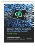 Solution Manual for Computer Modeling Applications for Environmental Engineers, 2nd Edition By Isam Abdel-Magid Ahmed