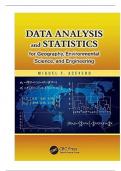 Solution Manual for Data Analysis and Statistics for Geography 1st Edition By Miguel Acevedo
