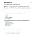 ADN Pharmacology - Module 01 Quiz