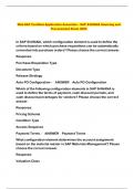 Mini-SAP Certified Application Associate - SAP S/4HANA Sourcing and Procurement Exam 2024