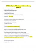 GEB 3213 Chapter 12 Questions and Answers Already Graded A&plus;