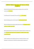 GEB3213 Midterm Questions and Answers Already Graded A&plus; 