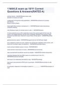 TCOLE PRACTICE EXAM Correct Questions & Answers&lpar;GRADED A&plus;&rpar;