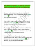 HAZARDOUS MATERIALS TECHNICIAN Final Exam Questions and Answers Latest 2024 GRADED A&plus;&period;pdf