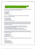  ECIHV2 PRACTICE FINAL EXAM Questions and  Answers Latest Updates 2024 GRADED A&plus;