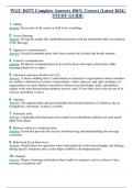 WGU DO72 Complete Answers 100&percnt; Correct &lpar;Latest 2024&rpar;  STUDY GUIDE
