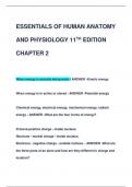 ESSENTIALS OF HUMAN ANATOMY  AND PHYSIOLOGY 11TH EDITION  CHAPTER 2
