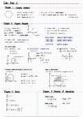 AS Level/ A-Level Core Pure 1 – A* Further Mathematics Pearson Edexcel Summary Notes (8FM0) (9FM0)