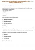 NR-306&colon;&vert; NR 306 HEALTH ASSESSMENT TEST 43 WITH 100&percnt; CORRECT ANSWERS&vert; GRADED A&plus; 
