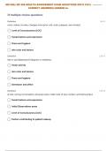 NR-306&colon;&vert; NR 306 HEALTH ASSESSMENT TEST 34 WITH 100&percnt; CORRECT ANSWERS&vert; GRADED A&plus; 