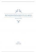 Pathophysiology D115 WGU