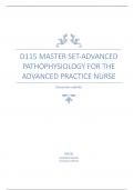 D115 master set-Advanced Pathophysiology for the Advanced Practice Nurse