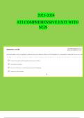  2023-2024 ATI COMPREHENSIVE EXIT WITH  NGN 