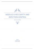 Module 6 HESI Safety and Infection Control