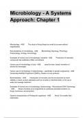 Microbiology - A Systems Approach: Chapter 1