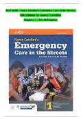TEST BANK For Nancy Caroline&rsquo;s Emergency Care in the Streets&comma; 8th Edition by Nancy Caroline&comma; Verified Chapters 1 - 53&comma; Complete Newest Version
