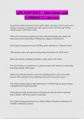 API 1169 KEY Questions and  CORRECT Answers 