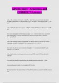 API 653 KEY Questions and  CORRECT Answers 