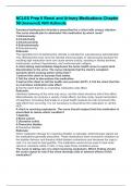 NCLEX Prep II Renal and Urinary Medications Chapter 59 &lpar;Answered&rpar; With Rationale