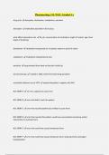 Pharmacology OA WGU Graded A&plus; 
