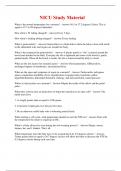 NICU Study Material